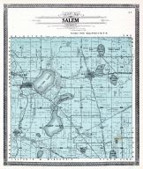 Salem Township, Racine and Kenosha Counties 1908